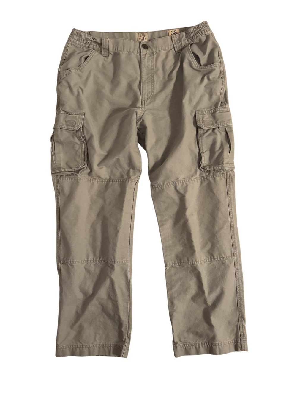 Red Head - Cargo Pants in Khaki - Durable Utility Style